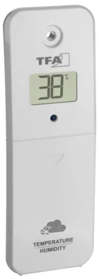 Produktbild von TFA Dostmann Thermo-Hygro-Sender, für TFA WLAN Wetterstationen, weiß
