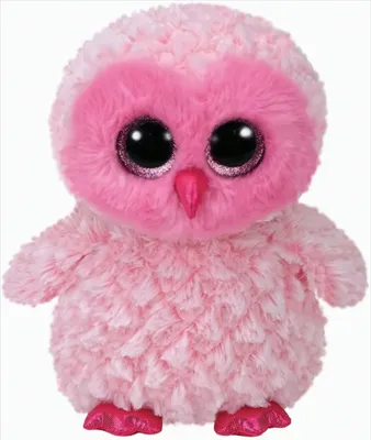 Produktbild von TY Beanie Boos Twiggy, Spielzeug-Eule, Pink, Textil, 3 Jahr(e), Beanie Boo, Eule