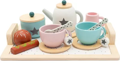 Immagine prodotto di Set da tè in legno Montessori Baby Mix per bambini