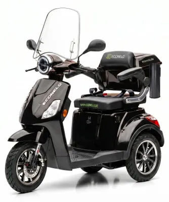Produktbild von E-Seniorenmobil Denia, Lithium-Akku, 3-Rad, 1000 Watt, Schwarz