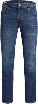 Produktbild von Jack & Jones 12153646, Jeans, Erwachsener, Blau, Baumwolle, Elasthan, Polyester, Nicht bleichen, Natürliche Trocknung