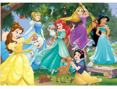 Image de Puzzle en bois disney les princesses 100 pieces - educa - 17628