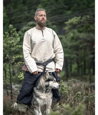 Image de Tunique viking nature "Ivar" L