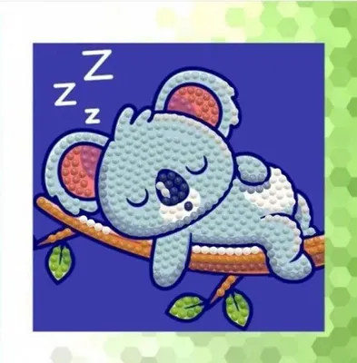 Produktbild von Diamond Dotz Koala, Junge/Mädchen, Kind, Koala, Mehrfarbig, 511 Stück(e), Anfänger