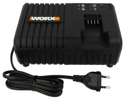 Produktbild von Worx Schnell-Ladegerät WA3867 20V u.a. passend für WG329E.9, WG625E.9, WX1789.9, WX372.9