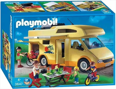 Produktbild von PLAYMOBIL City Action Camping car, Familie, Mehrfarbig