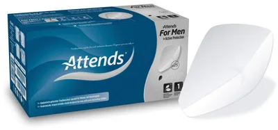 Produktbild von Attends for men Shield 1 Box, 100 St. Vorlagen