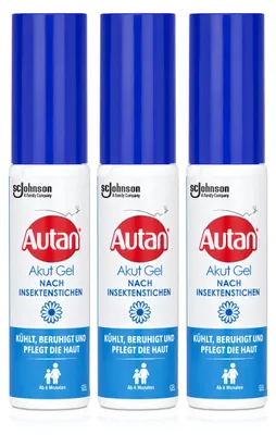 Produktbild von Autan Akut Gel nach Insektenstichen 25ml kühlt & beruhigt die Haut (3er Pack)