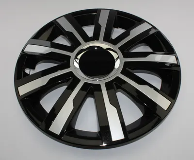 Produktbild von SET Radkappen Radzierblenden 4er Satz 15 Mirage black-silver