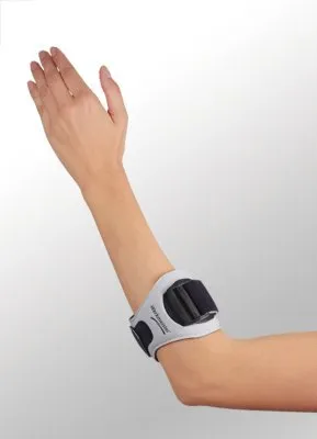 Produktbild von Epicondylitis-Spange Wewa Med Universal grau-schwarz>>>>