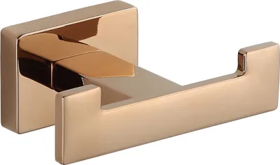 Obrázok produktu pre Mexen Arno dvojitý háčik na uteráky, zlatoružová - 7020735-60