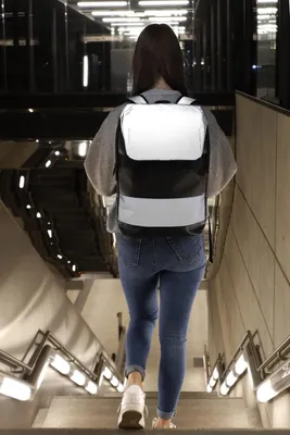 Produktbild von EBERHARD FABER Schulrucksack X-Style Reflector schwarz