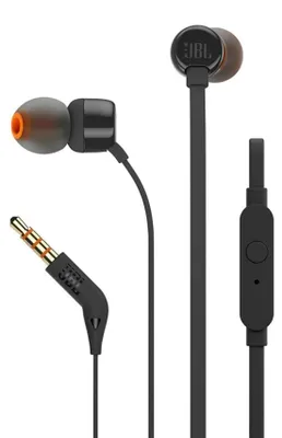 Produktbild von Kopfhörer Audio JBL Tune 110, 3,5-mm-Klinkenanschluss, Schwarz