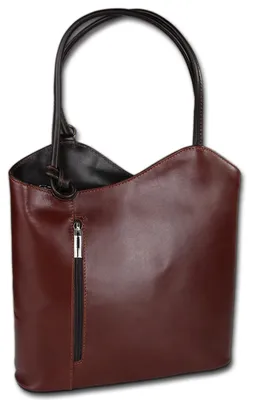 Imagen del producto de Bolso de cuero color marrón de la marca Toscanto, modelo D3OTT106SN