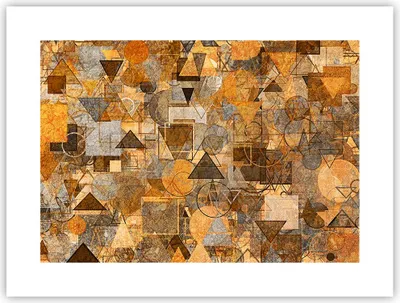 Produktbild von Poster - Poster ohne Rahmen - Abstraktion modern - 40x30 cm - Wand Bild - Wanddeko - Wandbilder - Kunstposter - Wandposter - Bilder - Kunstdruck - Wanddekoration - Wandbild - P2XAA40x30-4021