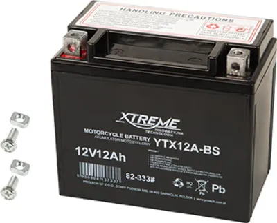 Immagine prodotto di Batteria al piombo 12V / 12Ah Xtreme 82-333 per motocicli