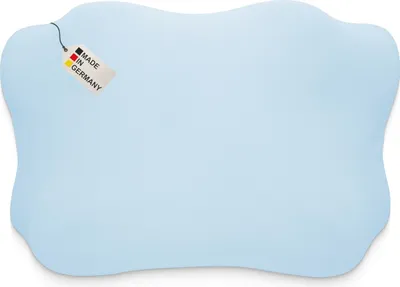 Produktbild von Bezug passend für Glückstoff Orthopädisches Kissen / Zibroges Nackenkissen / DONAMA Kissen : Farbe - Ciel