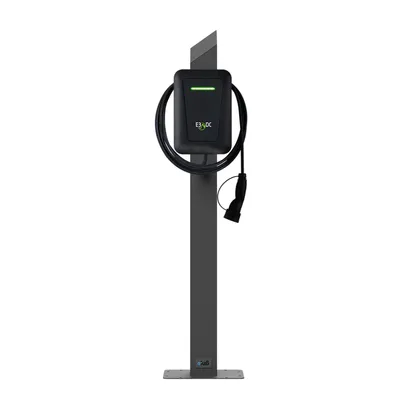 Produktbild von Wallbox Standfuß E3/DC efy - Edelstahl anthrazit (RAL 7016)