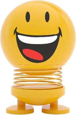 Produktbild von Hoptimist, 9152-20, Baby Smiley Joy, Spielefigur, Wackelfigur, Klein, Gelb (Joy)