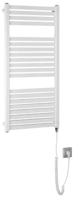 Produktbild von Aqualine Handtuchheizkörper - Heizkörper Tondi-E 450x970 mm, 300 W, weiß DE450T