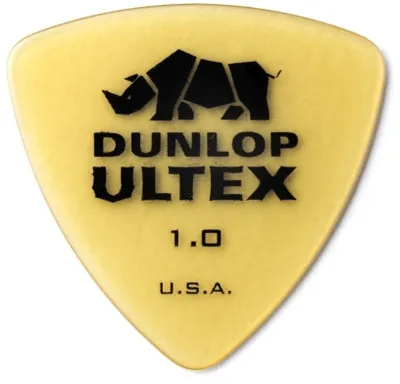 Productafbeelding van Dunlop Ultex® driehoekige gitaarplectrum, 1,00 mm