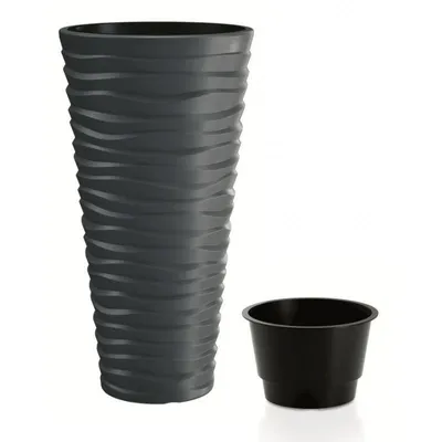 Image de Pot Prosperplast SAND SLIM mocca 29,6 cm