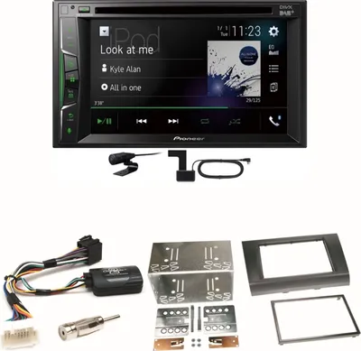 Produktbild von Pioneer AVH-A3200DAB Bluetooth DAB CD Einbauset für Suzuki Swift Sport EZ MZ