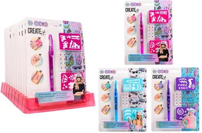 Zdjęcie produktu dla CREATE IT! pisak do robienia tatuazu set 84209 /1