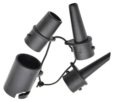 Produktbild von Luftpumpenadapter Pumpenadapter Ventiladapter - 4 Stück - Kunststoff - Für Kajak und Schlauchboot
