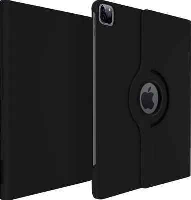 Produktbild von 360° Klapphülle, Etui mit Standfunktion iPad Pro 12.9 2020 / 2018 – Schwarz
