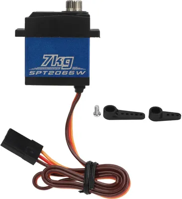 Immagine prodotto di SPT2065 Servo riduttore digitale da 7 kg, auto RC leggera per SCX10 III 1/10