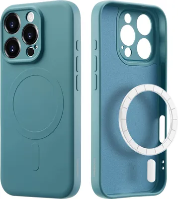 Produktbild von imoshion Color Back Cover mit MagSafe iPhone 16 Pro Max - Smoke Green