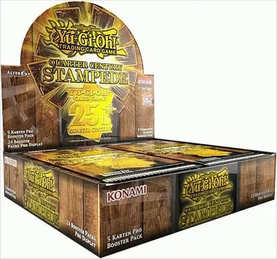 Produktbild von YuGiOh! Quarter Century Stampede - Display