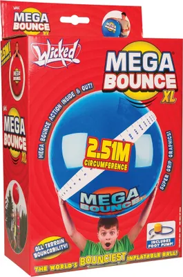 Image de Wicked Mega Bounce Xl Ball Transparent Transparent One Size