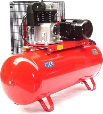 Produktbild von Werkstattkompressor 650/11/270D 5,5PS Druckluft Kompressor 400V Kolbenkompressor