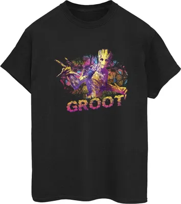 Produktbild von Marvel - "Guardians Of The Galaxy" T-Shirt für Damen BI25304 (XXL) (Schwarz)