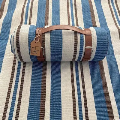 Produktbild von Famanu Picknickdecke 200 x 200 cm wasserfest - ideal für Strand, Camping und Wandern