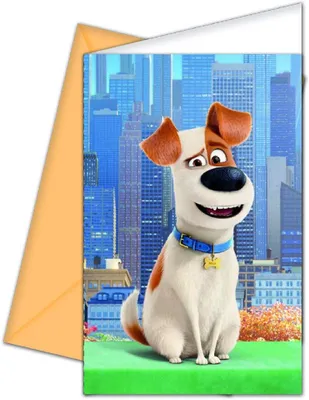 Immagine prodotto di Biglietti d'invito per animali domestici con busta in confezione da 6 pezzi