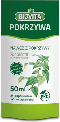 Immagine prodotto di Concime concentrato all'ortica 50ml - Biovita