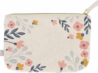 Produktbild von Große Kosmetiktasche „Ordnungshüter“ mit Blumen