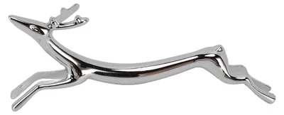 Besteckablage aus Metall, 4 Stück, Hirschform, für Essstäbchen, Gabeln, Löffel
