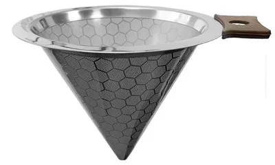 Image de Omgoods - Filtre à café réutilisable en acier inoxydable, 300 ml