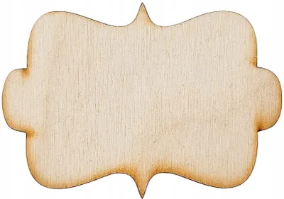 Image de Décoration en bois Plaque n° 5 Décor