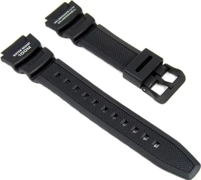 Immagine prodotto di Cinturino di ricambio Casio Cinturino in resina nero per SGW-400H SGW-300H