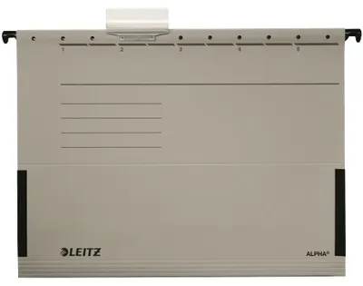 Produktbild von Leitz Hängetasche 19863085 grau 5 St./Pack.