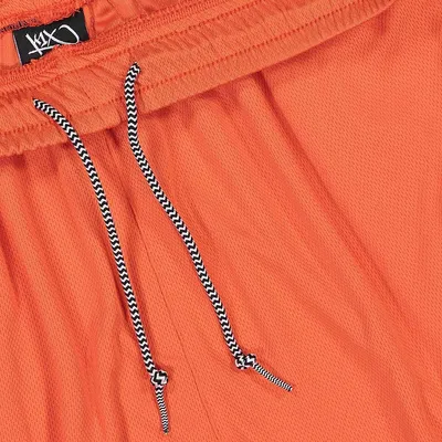 Produktbild von K1X Basic Micromesh Basketball Shorts mit Taschen, Farbe:Rot, Kleidergröße:XL