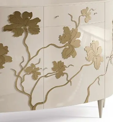 Produktbild von Kommode Sideboard Italienische Möbel Wohnzimmer Schrank Hochglanz Luxus Design