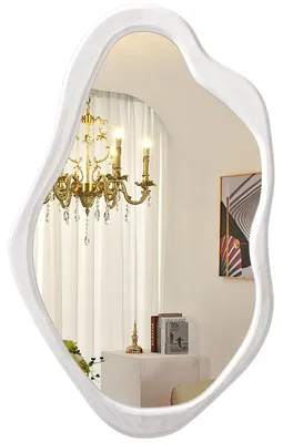 Image de Miroir mural ovale - Montage mural sans cadre - Élégance moderne