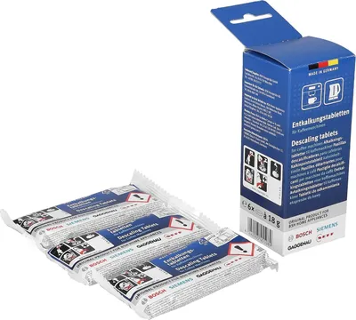 Produktbild von Entkalkungstabletten für Espressomaschinen - 6x 18 Gramm