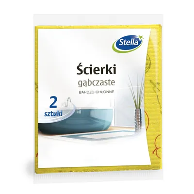 Zdjęcie produktu dla Ściereczki do czyszczenia, ściereczki do mycia, ściereczki kuchenne, ściereczki do zmywania, ściereczka do zmywania, żółta, 2 sztuki